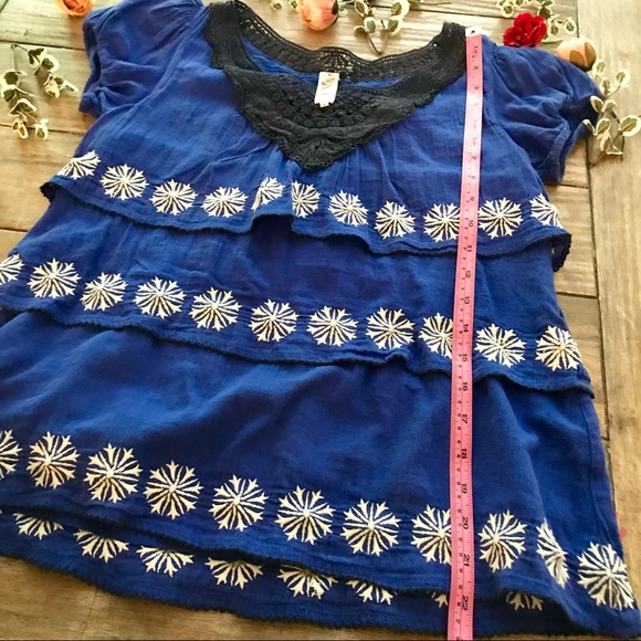 Anthropologie Floreat Compass Points Top - Picture 8 of 9